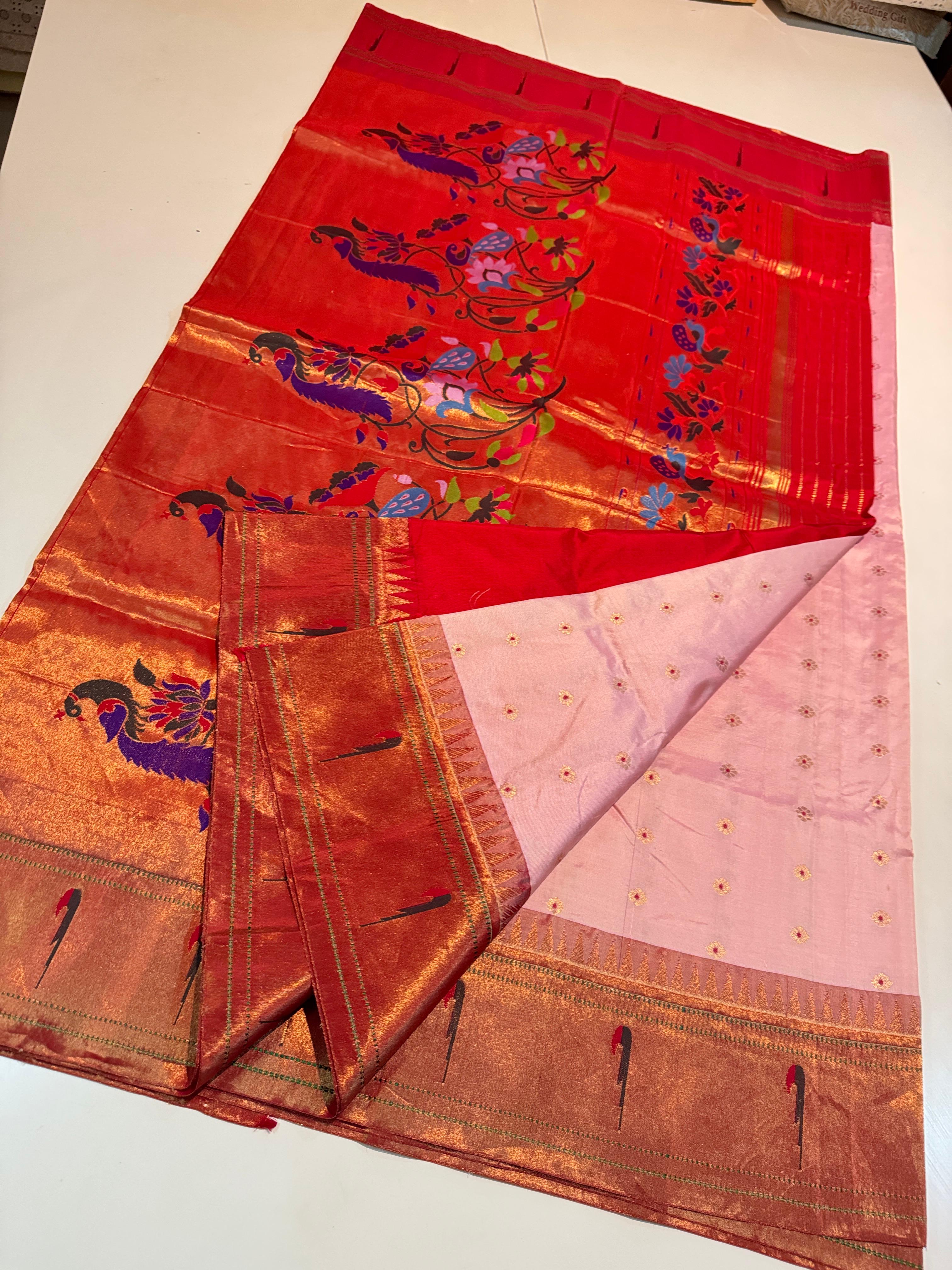 Pure Silk Paithani - Image 3