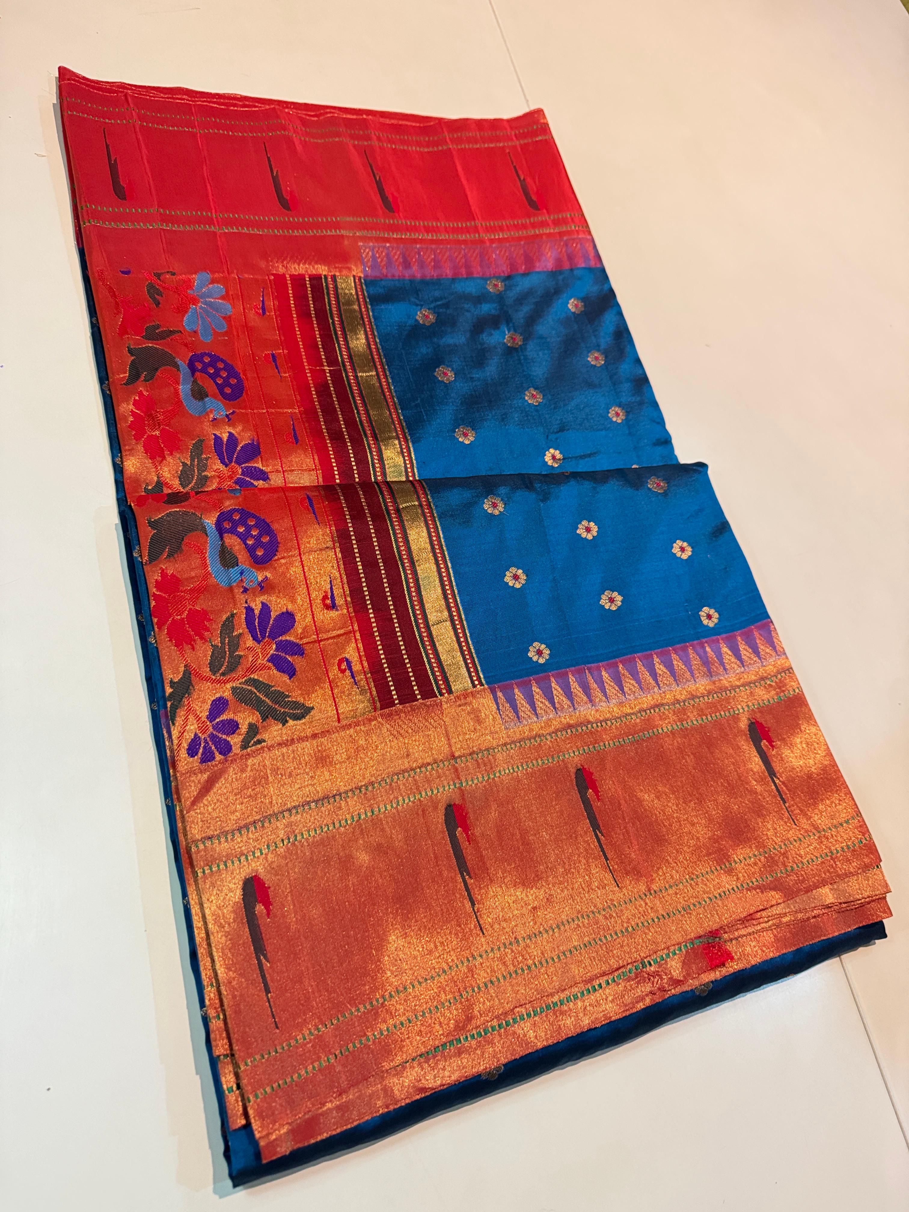 Pure Silk Paithani - Image 2