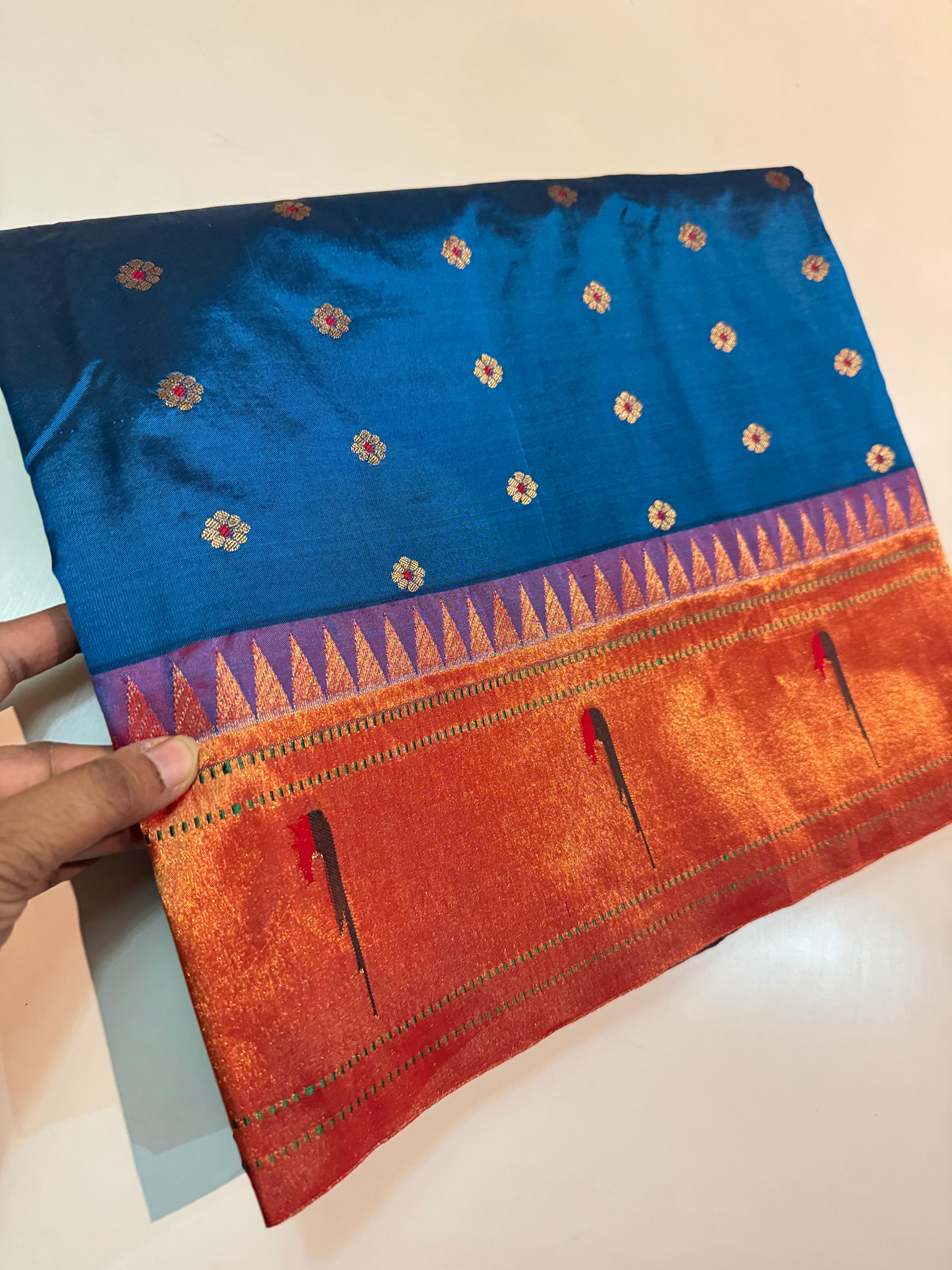 Pure Silk Paithani - Image 3