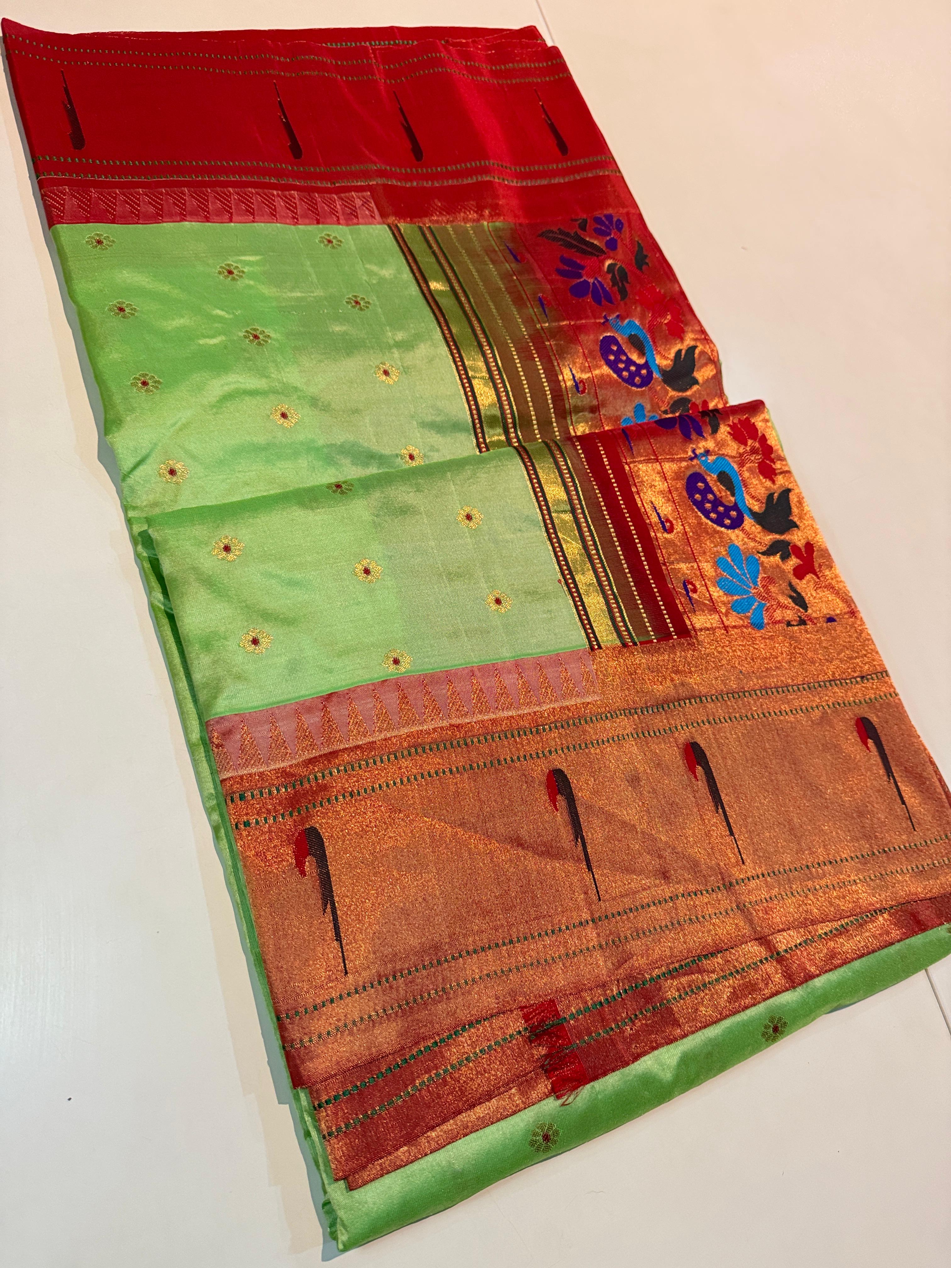 Pure Silk Paithani - Image 2