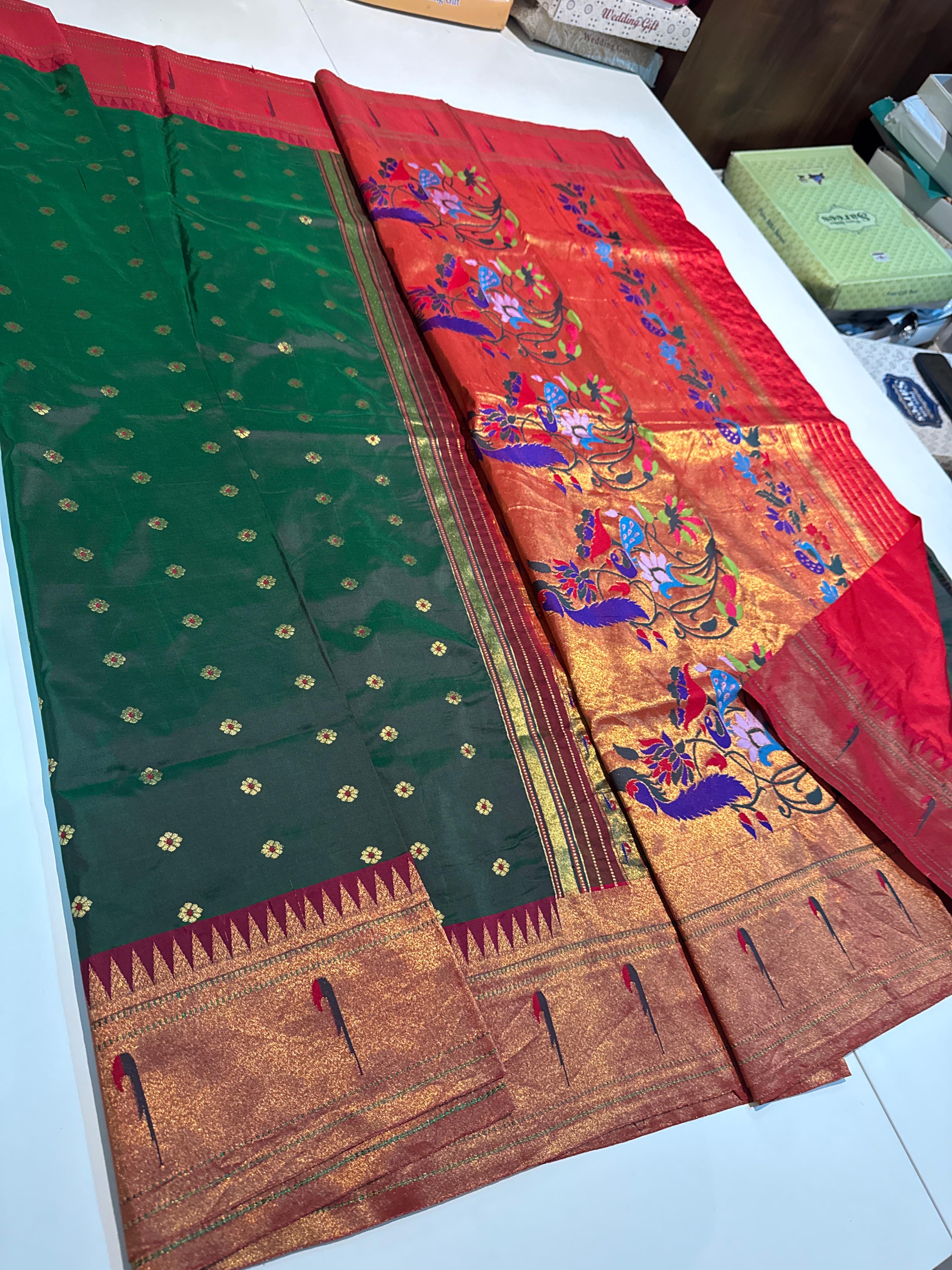 Pure Silk Paithani - Image 3