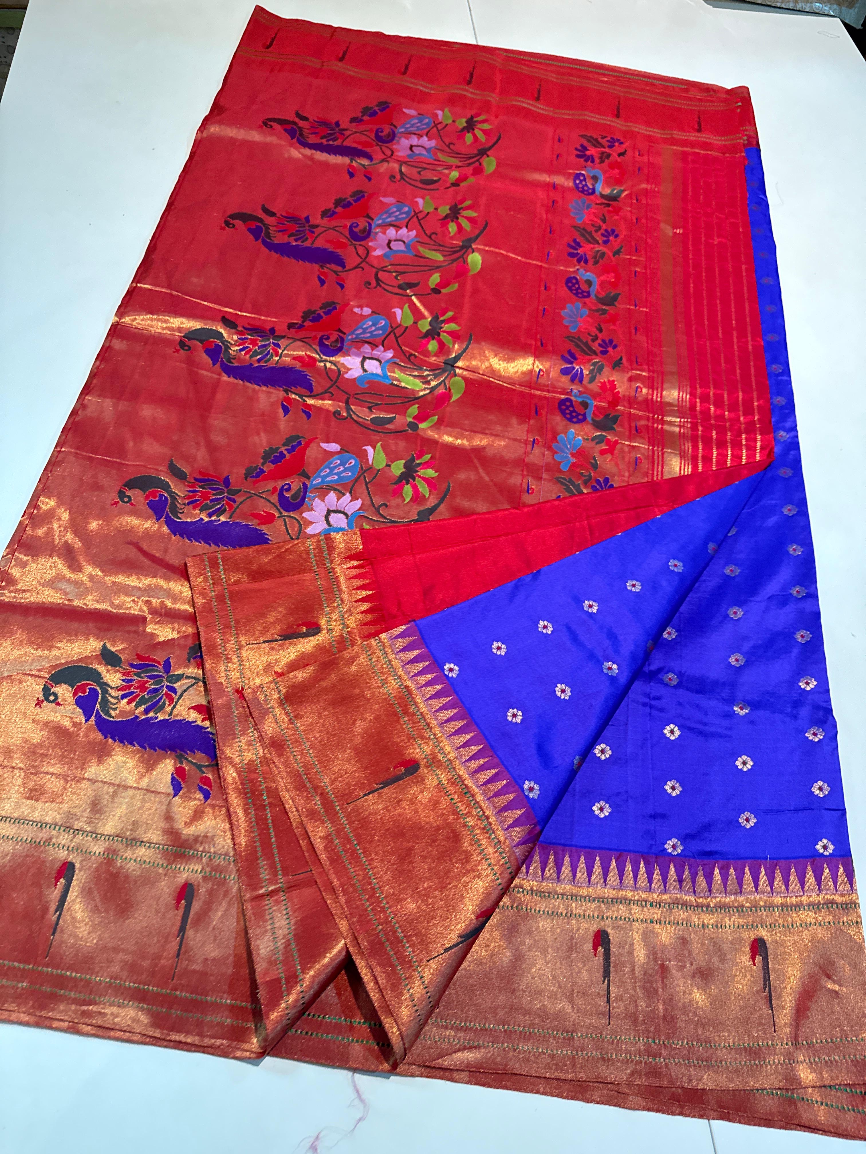 Pure Silk Paithani - Image 2