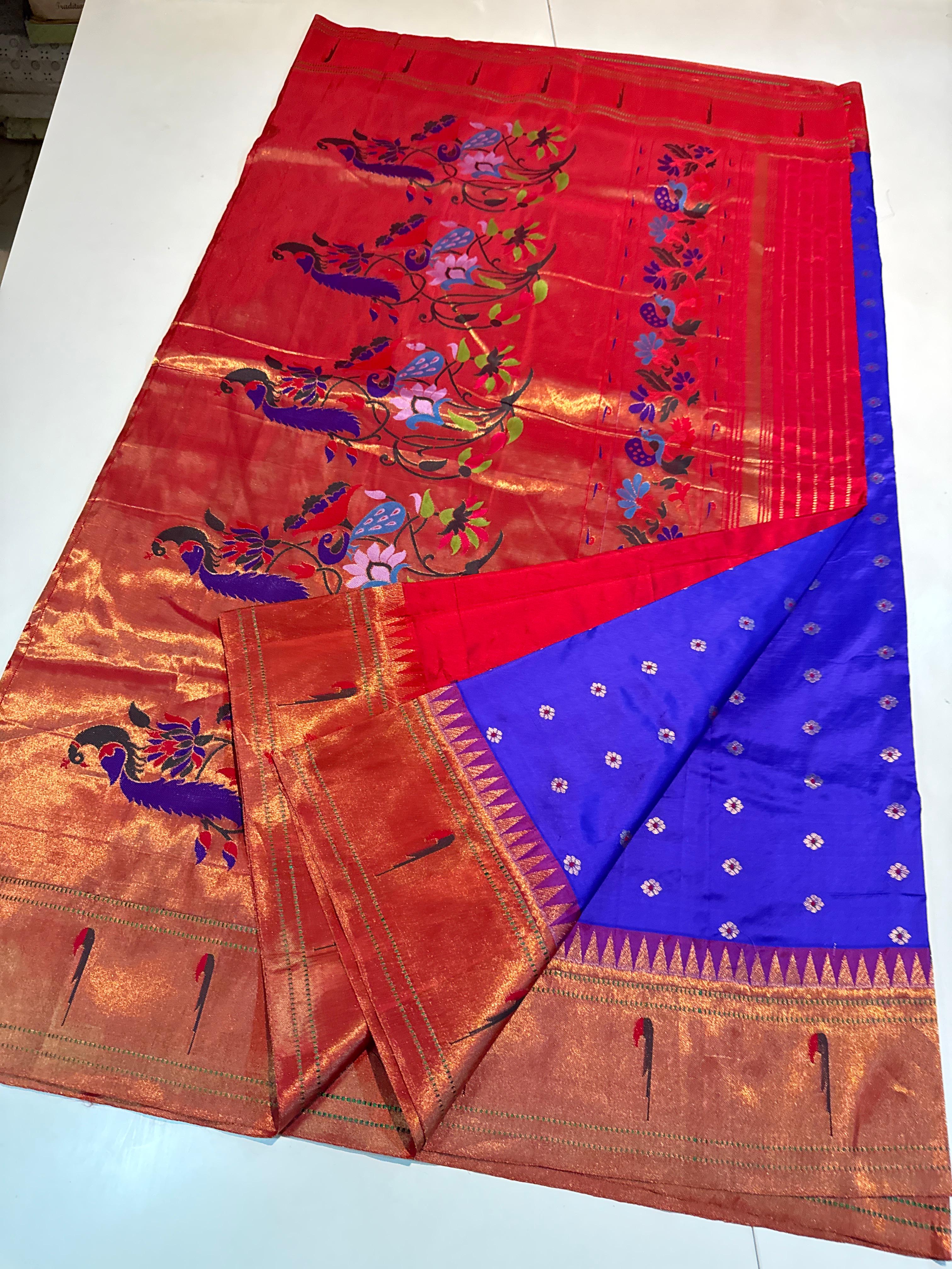 Pure Silk Paithani - Image 3
