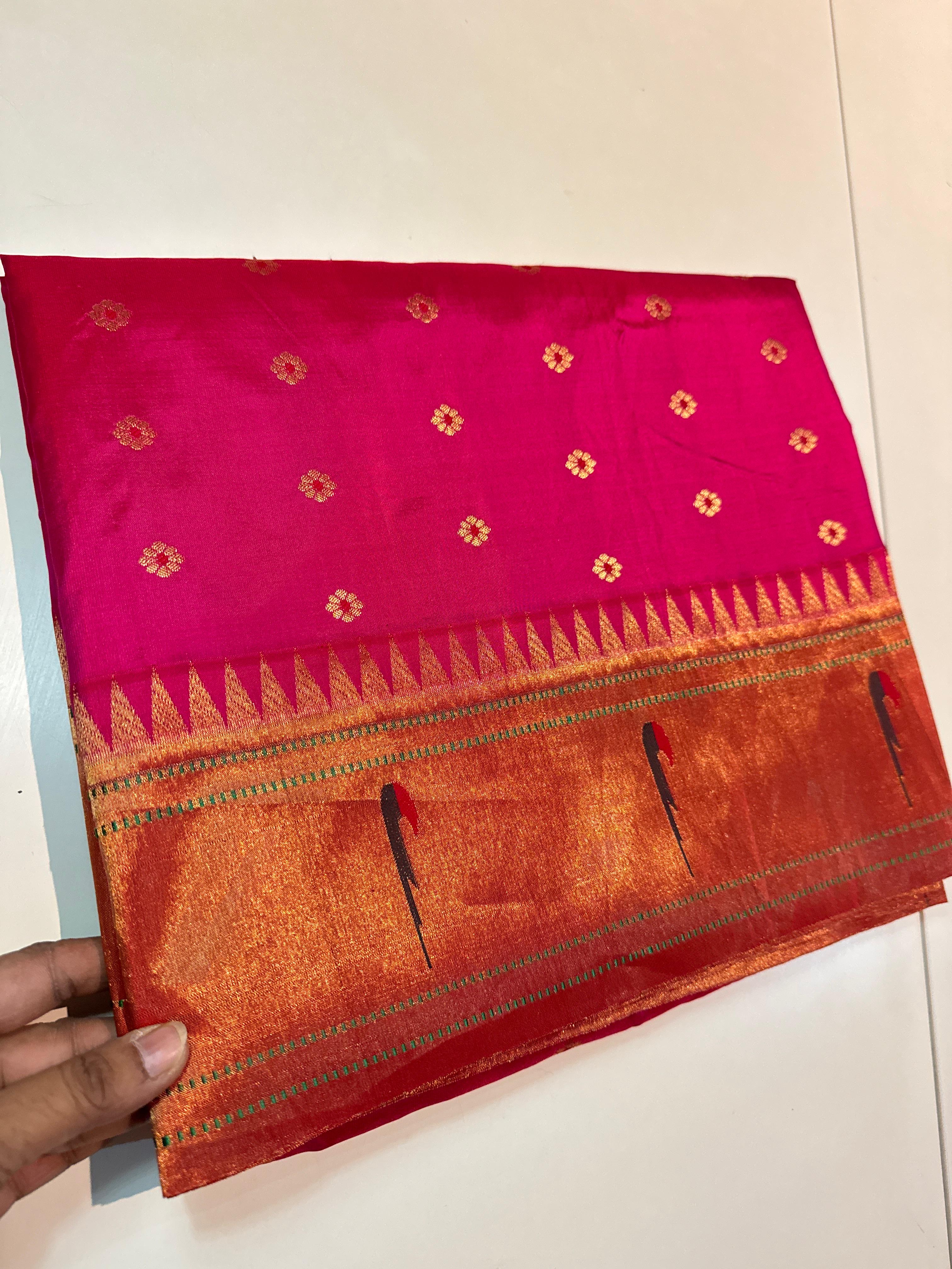 Pure Silk Paithani