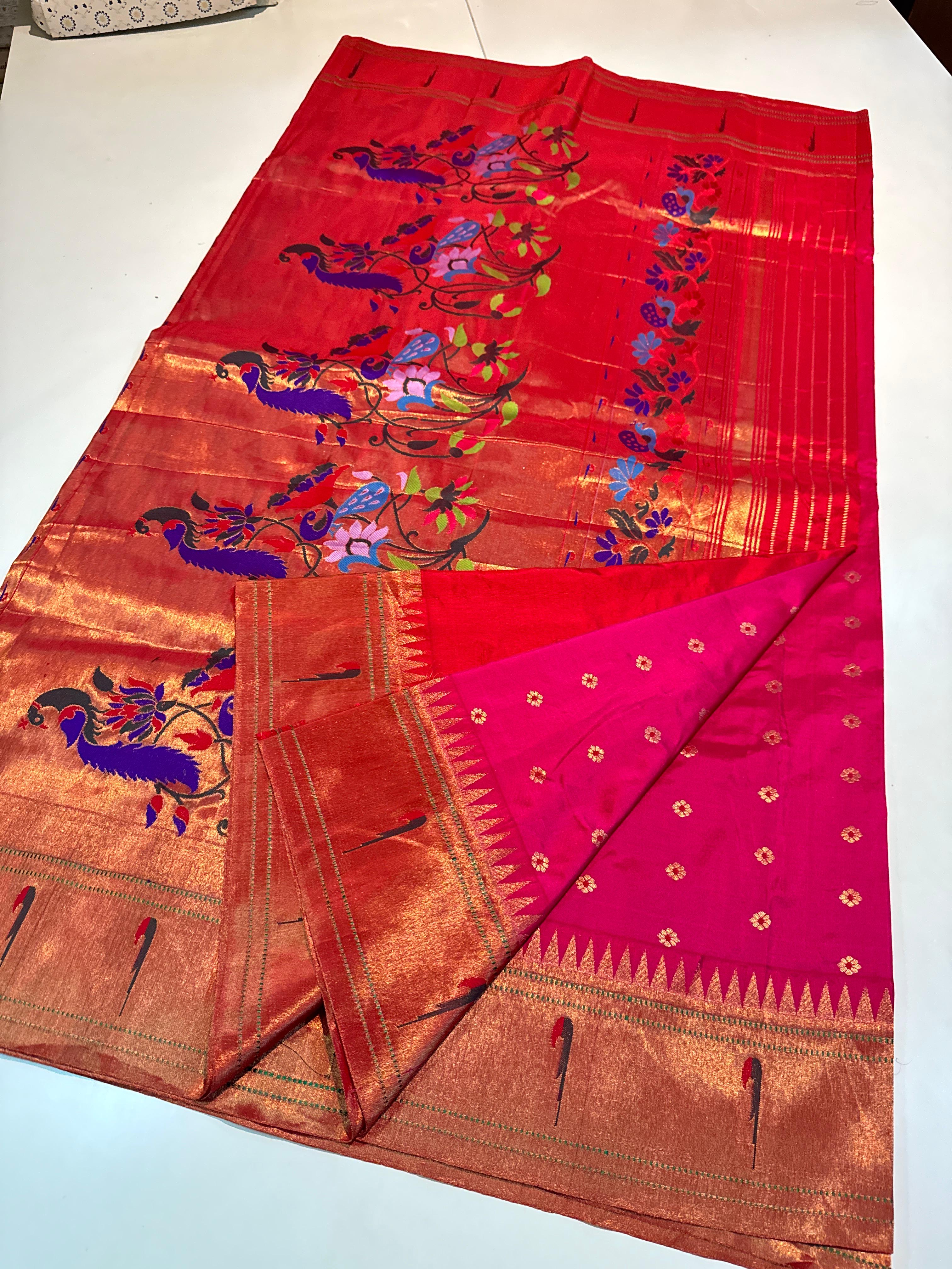 Pure Silk Paithani - Image 2