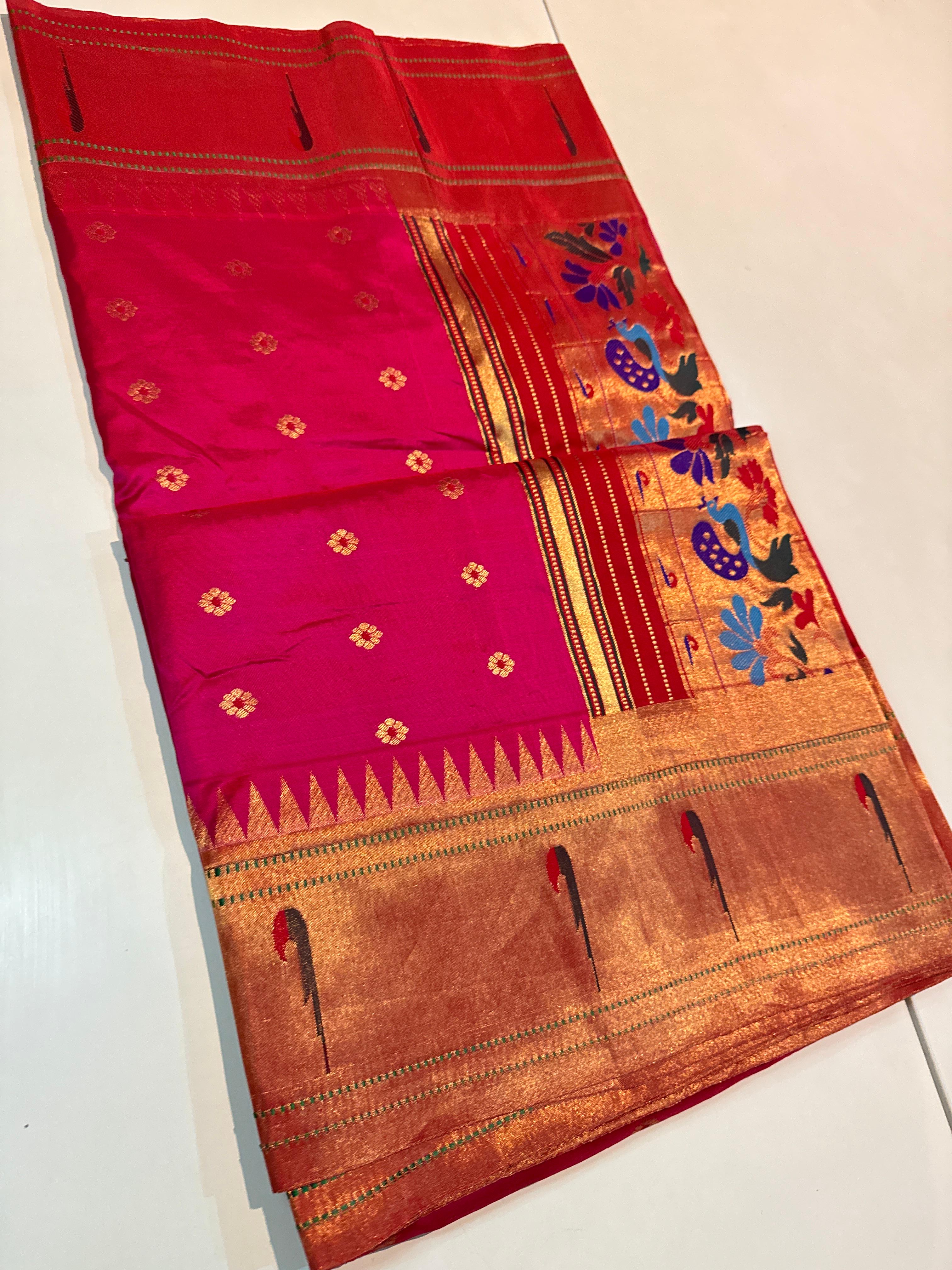 Pure Silk Paithani - Image 3