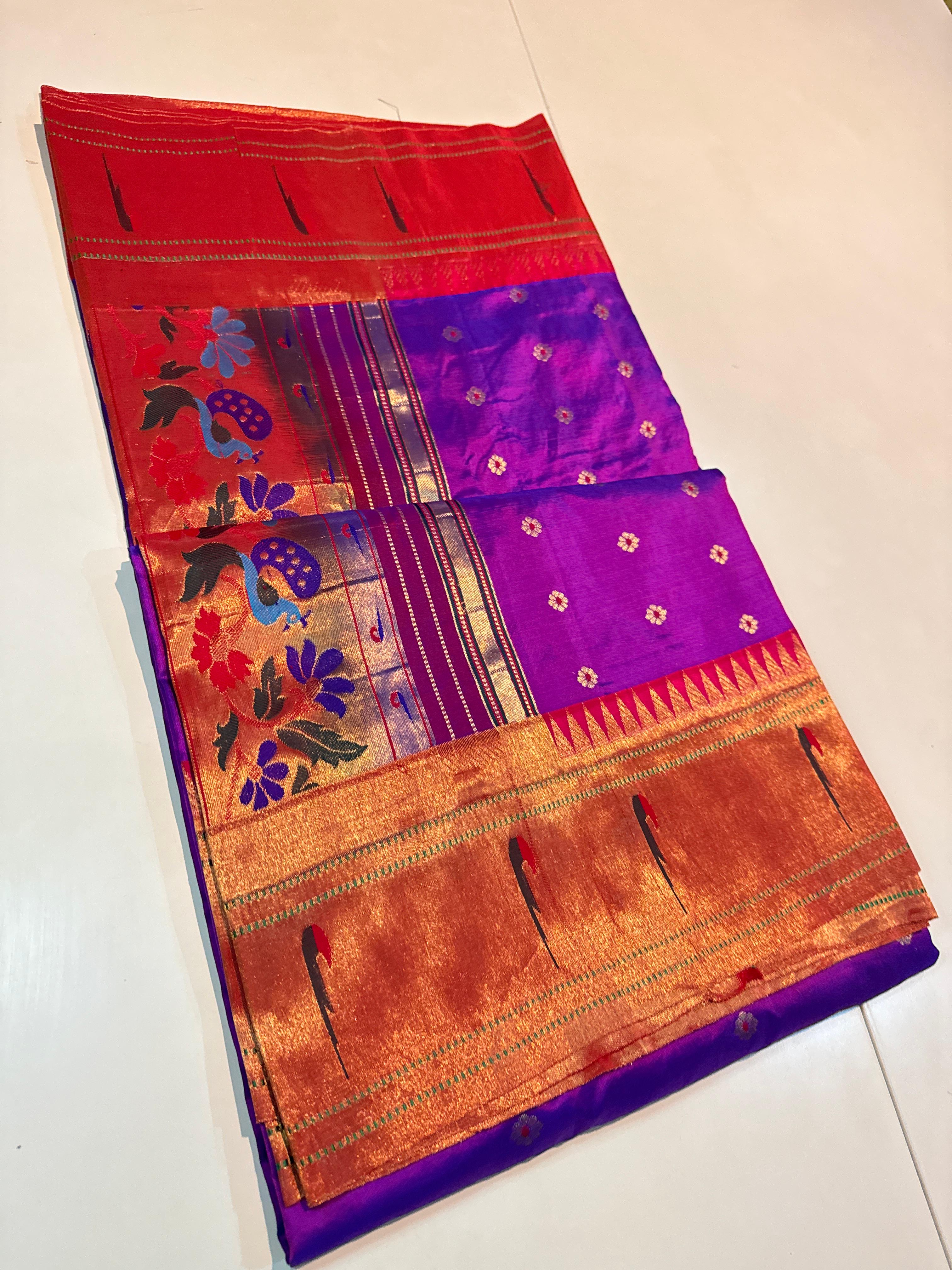 Pure Silk Paithani