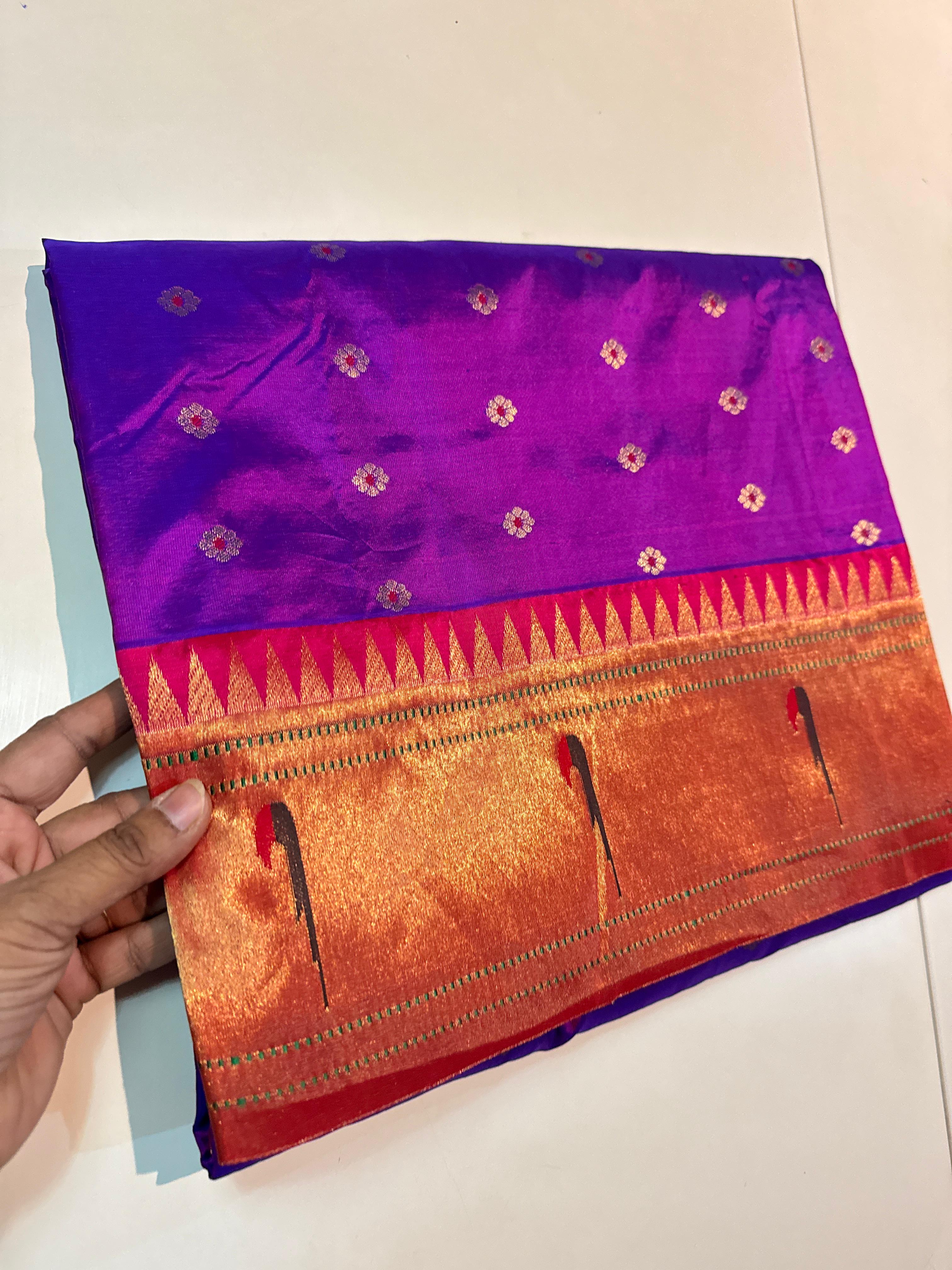 Pure Silk Paithani - Image 3